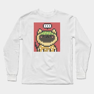 Pixel Cat 136 Long Sleeve T-Shirt